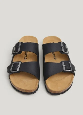 Sandalias con doble hebilla