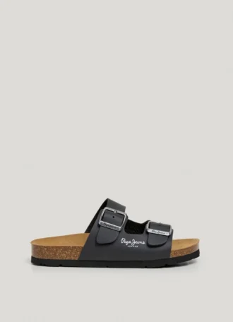 Sandalias con doble hebilla