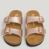 Sandalias con doble hebilla