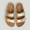 Sandalias con doble hebilla