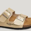 Sandalias con doble hebilla