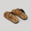 Sandalias con doble hebilla