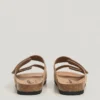Sandalias de ante con doble cierre de velcro