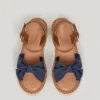 Sandalias de cuña con tiras cruzadas Sandalias de cuña con tiras cruzadas