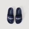 Sandalias deslizantes con logotipo