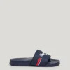 Sandalias deslizantes con logotipo