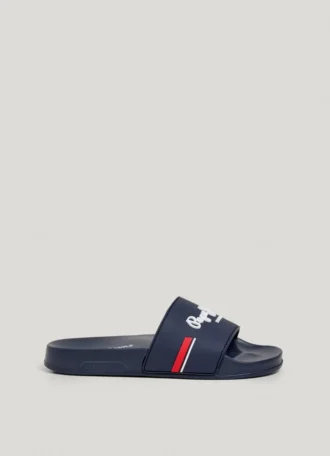Sandalias deslizantes con logotipo