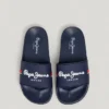 Sandalias deslizantes con logotipo