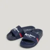 Sandalias deslizantes con logotipo