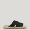 Sandalias planas con tiras cruzadas Sandalias planas con tiras cruzadas