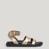 Sandalias planas con tiras cruzadas Sandalias planas con tiras cruzadas