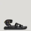 Sandalias planas con tiras cruzadas Sandalias planas con tiras cruzadas
