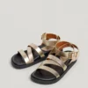 Sandalias planas con tiras cruzadas Sandalias planas con tiras cruzadas