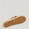 Sandalias planas con tiras cruzadas