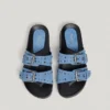 Sandalias planas de ante