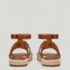 Sandalias planas de yute