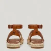 Sandalias planas de yute