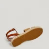 Sandalias planas de yute