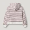 Sudadera con capucha a rayas Sudadera con capucha a rayas