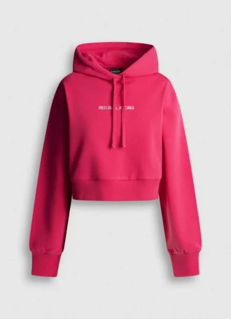 Sudadera con capucha de corte corto