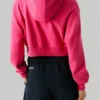 Sudadera con capucha de corte corto Sudadera con capucha de corte corto