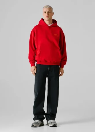 Sudadera con capucha de corte holgado