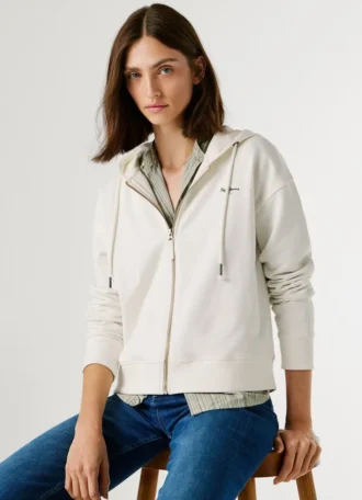 Sudadera con capucha y cremallera completa