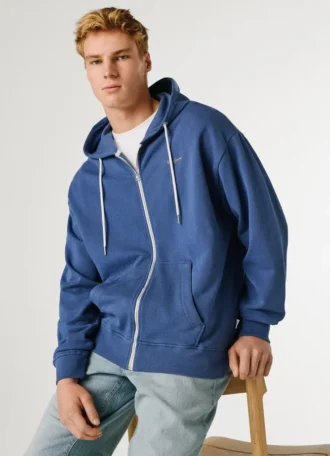 Sudadera con capucha y cremallera completa