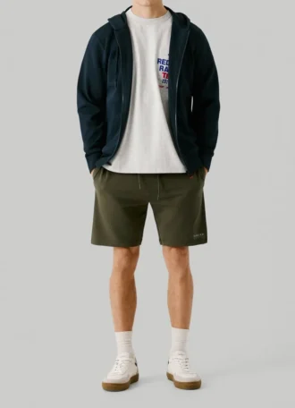 Sudadera con capucha y cremallera completa