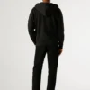 Sudadera con capucha y cremallera completa de corte regular