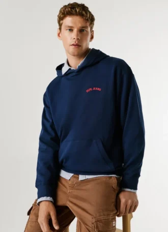 Sudadera con capucha y estampado en la espalda