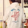 Sudadera con capucha y estampado en la espalda