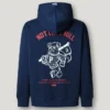 Sudadera con capucha y estampado en la espalda