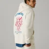Sudadera con capucha y estampado en la espalda