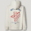 Sudadera con capucha y estampado en la espalda