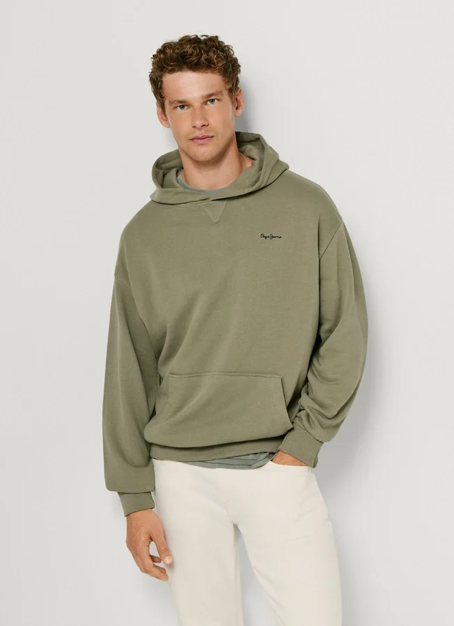 Sudadera con capucha y logotipo Sudadera con capucha y logotipo