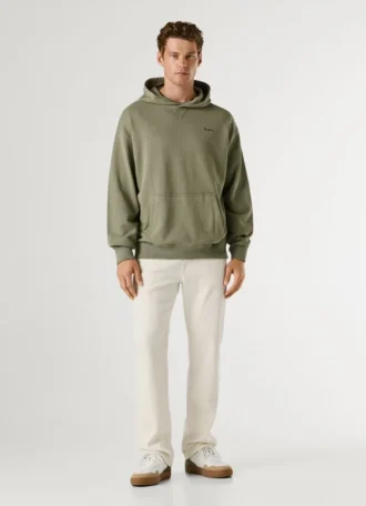 Sudadera con capucha y logotipo