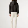 Sudadera con capucha y logotipo con pedrería
