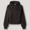 Sudadera con capucha y logotipo con pedrería