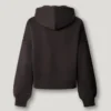 Sudadera con capucha y logotipo con pedrería