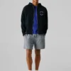 Sudadera con cremallera de corte holgado