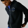 Sudadera con cremallera de corte holgado