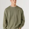 Sudadera con cuello redondo y logotipo Sudadera con cuello redondo y logotipo
