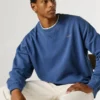 Sudadera con cuello redondo y logotipo