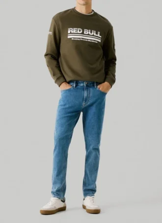 Sudadera con cuello redondo y logotipo