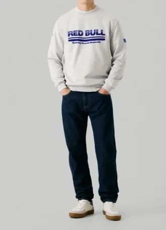 Sudadera con cuello redondo y logotipo