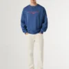 Sudadera con cuello redondo y logotipo Sudadera con cuello redondo y logotipo