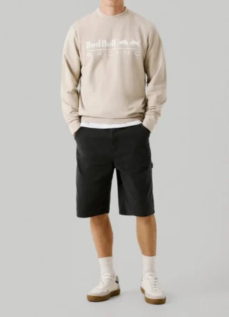 Sudadera con cuello redondo y logotipo