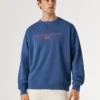 Sudadera con cuello redondo y logotipo Sudadera con cuello redondo y logotipo