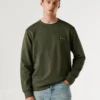Sudadera con cuello redondo y logotipo Sudadera con cuello redondo y logotipo